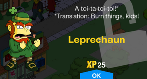 A toi-ta-toi-toi!* *Translation: Burn things, kids!